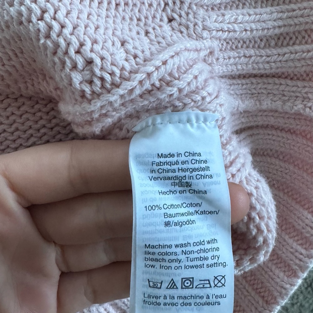 J. Crew Soft Pink Crew Neck Sweater - Picture 5 of 5